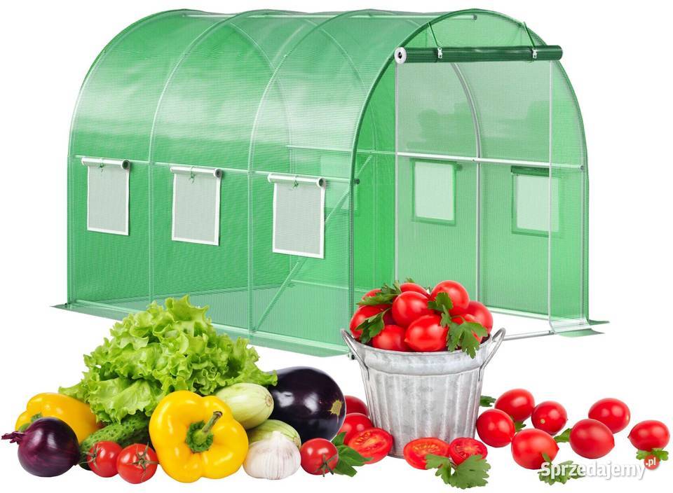 Tunel ogrodowy foliowy szklarnia folia do uprawy