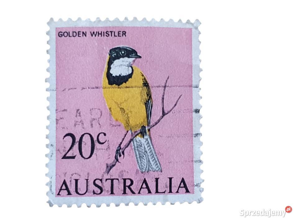 Stary znaczek pocztowy Australia 1966 20c Golden śląskie Cieszyn
