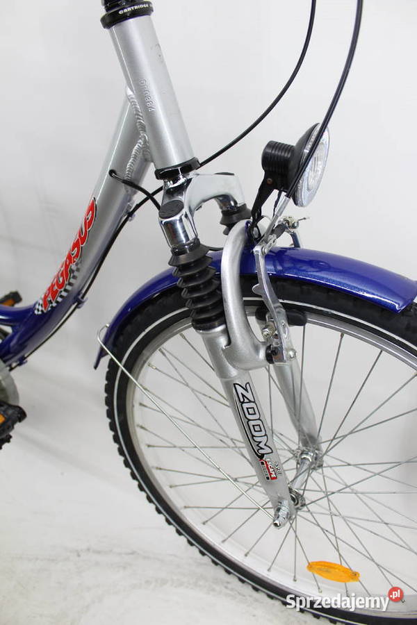 ALUMINIOWY DZIECIĘCY ROWER PEGASUS KOŁA 24 7 Dziecięce