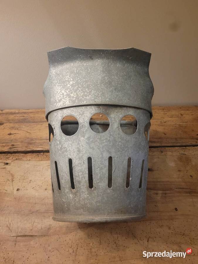 Wiadro unikat metalowe solidne vintage Antyki Osielsko