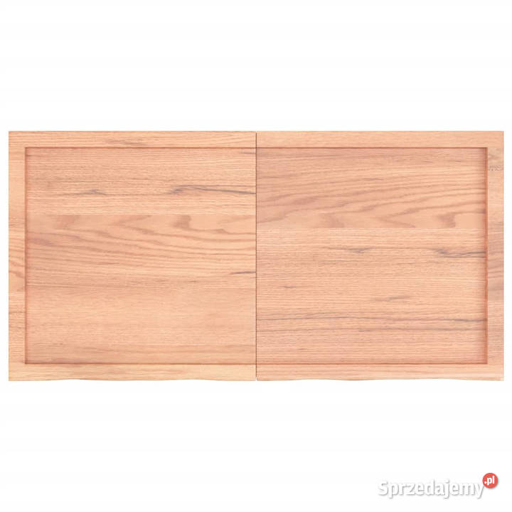 Blat do stołu jasnobrązowy 120x60x24 lite drewno Meble Warszawa