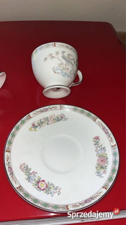 Pawie Filiżanka Wedgwood Kutani Crane Made in sprzedam
