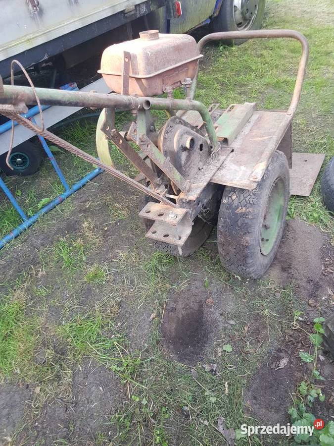 Jednoosiowy traktorek ogrodniczyna budowędo Barlinek