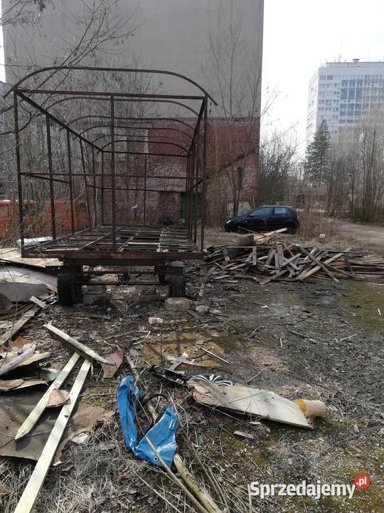 Rama Barakowozu kanciapa na budowę działkę łódzkie Łódź