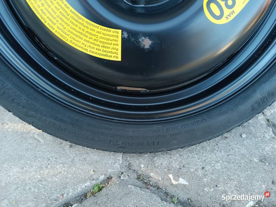 Koło dojazdowe zapasowe Audi A3 8V 12570R18 Turek