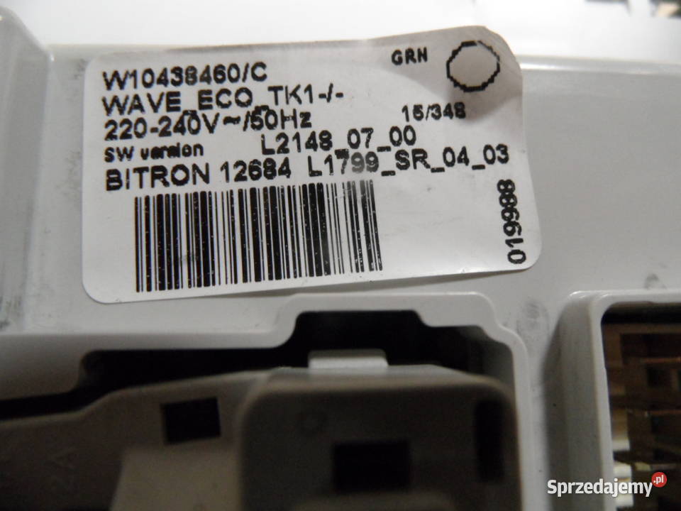 programator pralki whirlpool AWT7236P