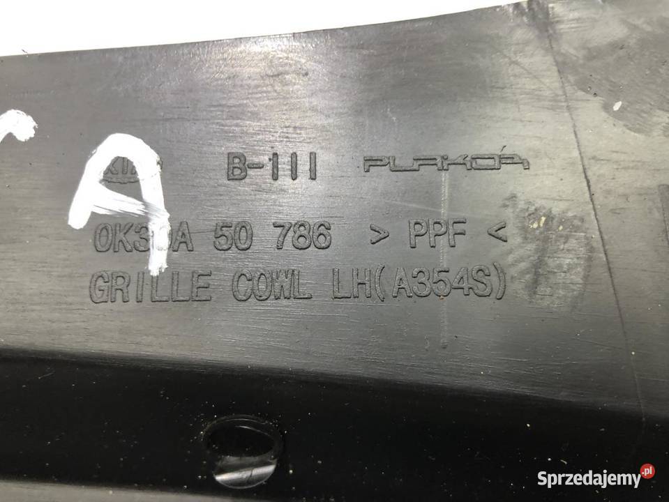 PODSZYBIE PLASTIKOWE LEWE KIA RIO I EU sprzedam