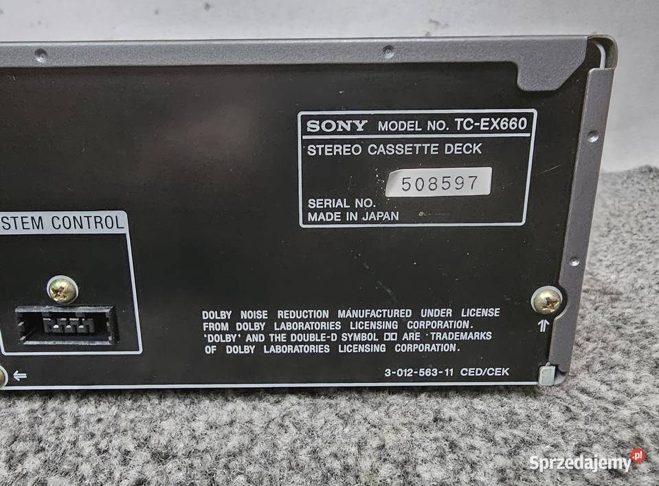 deck SONY TCEX66 małopolskie Kraków