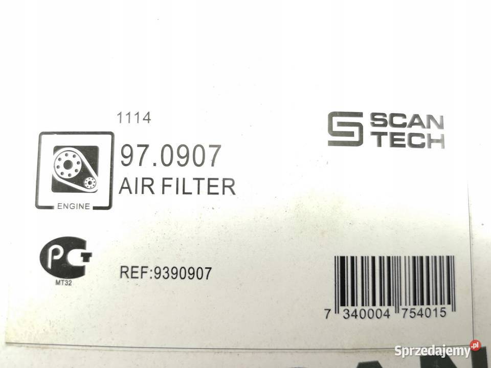 FILTR POWIETRZA SAAB 9000 20T 23T 8598 SCANTECH sprzedam