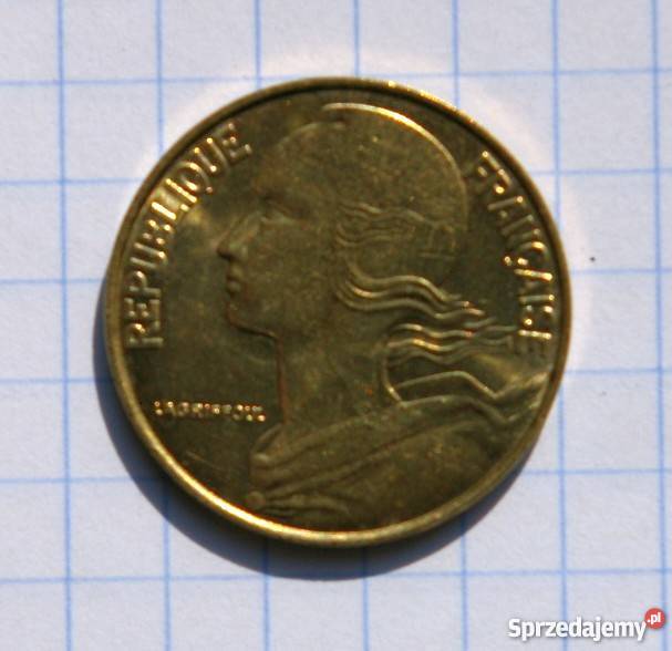 20 CENTIMES 1997 FRANCJA Numizmatyka Parczew