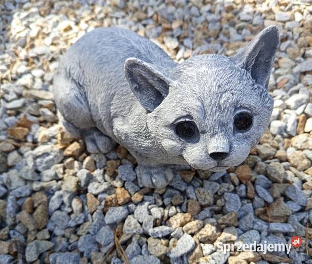 FIGURKA OGRODOWA betonowa rzeźba KOT Z76 Nysa