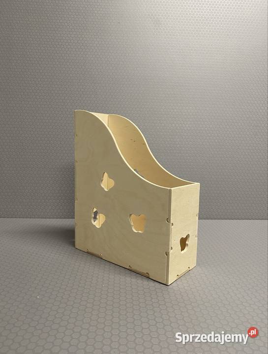 Drewniany organizer segregator na dokumenty Jaroszowice