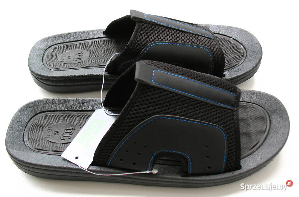 Męskie klapki Rozmiar 4243 maks 44 Gruba pianka warmińsko-mazurskie