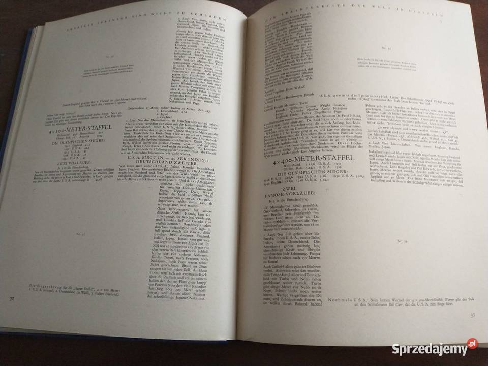 Album kolekcjonerski z 1932 roku Olimpiada Antykwariat Krotoszyn