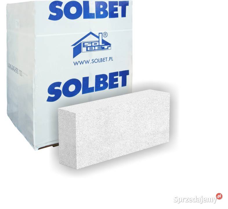 Beton komórkowy SOLBET 10x24x59 80 Lubonieczek