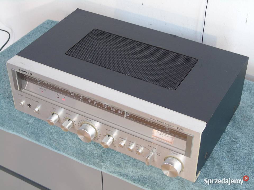 Amplituner Sanyo No 2016 sprawny Vintage WYSYŁKA Jasło
