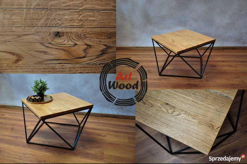 Stolik kawowy DIAMENT stolik loftowy sprzedam