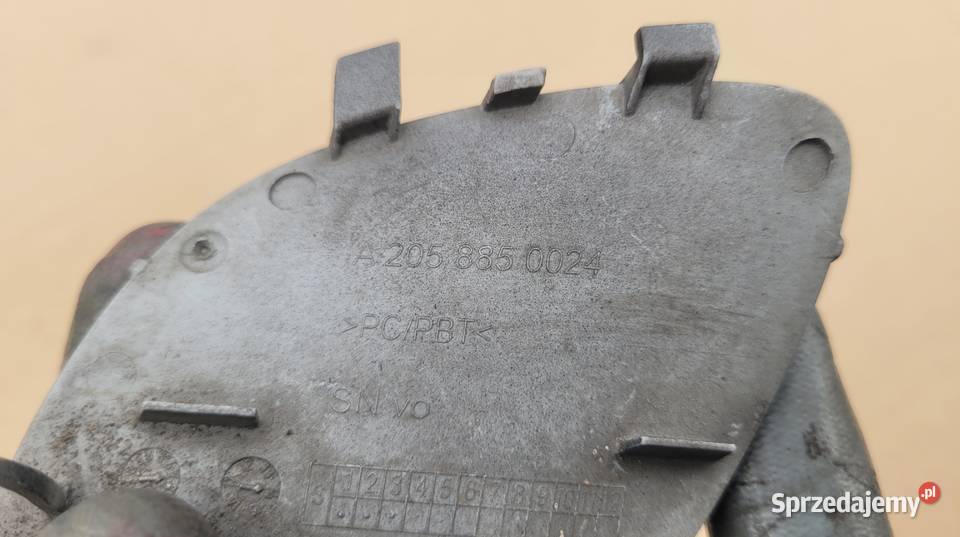 ZAŚLEPKA HAKA ZDERZAKA PRZÓD MERCEDES CKLASA Ruda Śląska