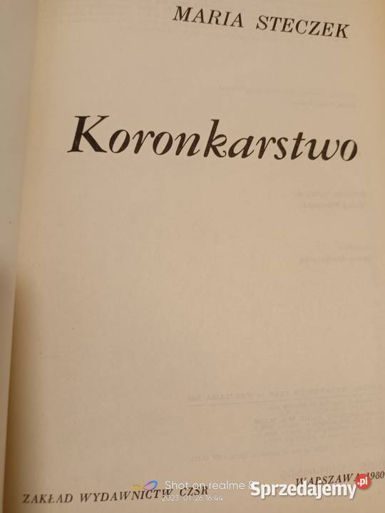 Koronkarstwo Steczek książki Warszawa księgarnia mazowieckie