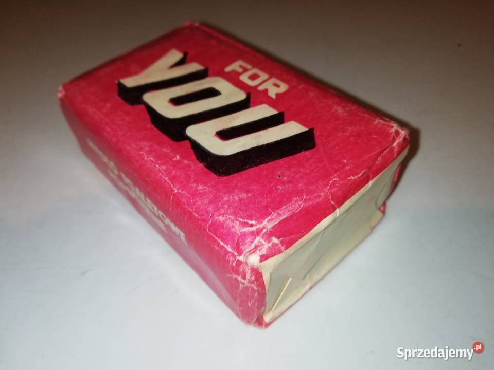 Mydło Pollena For You 1977 PRL Warszawa