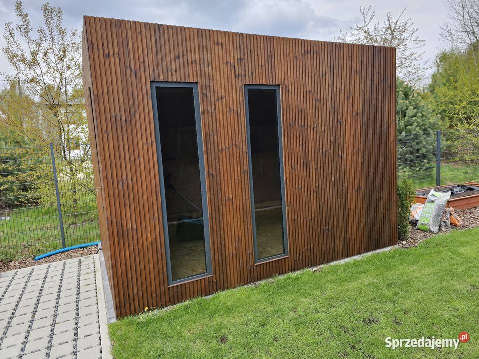 Nowoczesny domek ogrodowy ocieplony mazowieckie Ciechanów