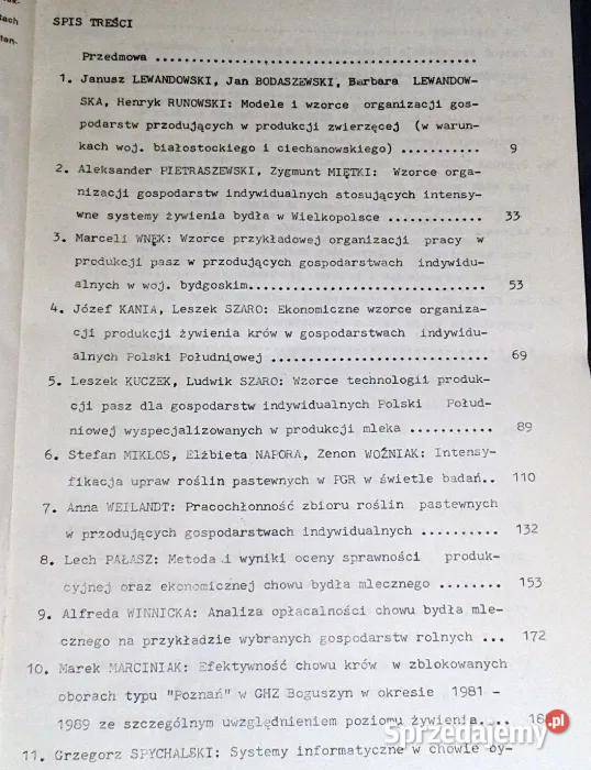 Ekonomiczna efektywność produkcji zwierzęcej Z Chełm