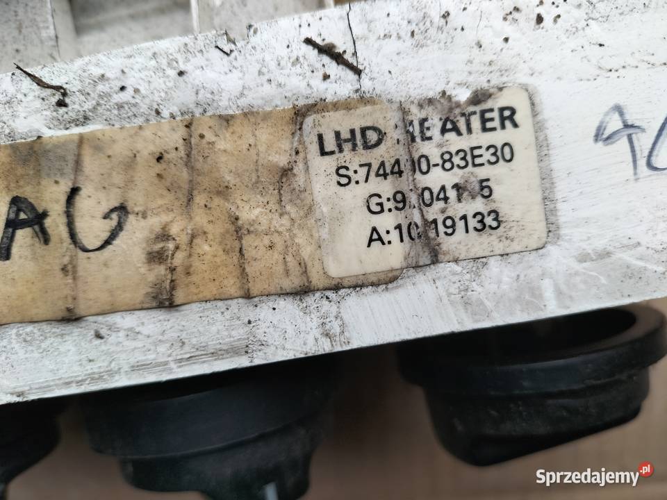 Panel Nawiewu OPEL AGILA A sprzedam