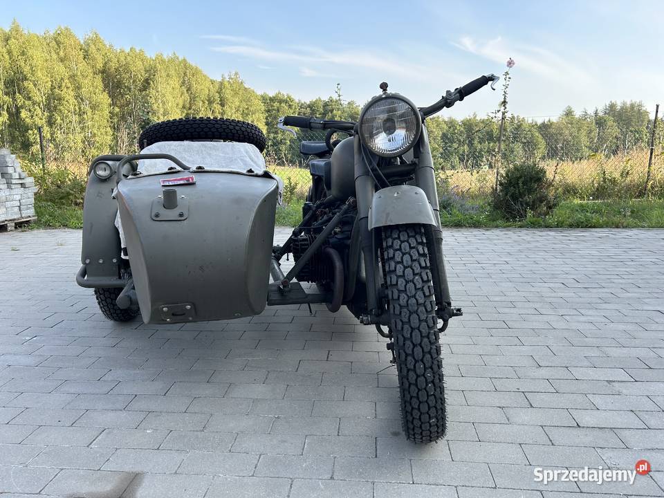 oryginalny motocykl M72 z koszem legalnie mat Motoryzacja Giżycko