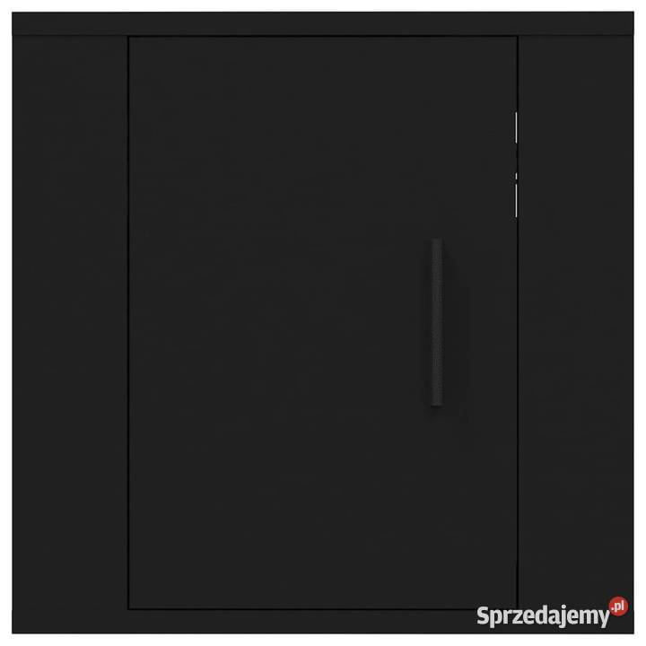 Wisząca szafka telewizyjna czarna 40x345x40 Warszawa