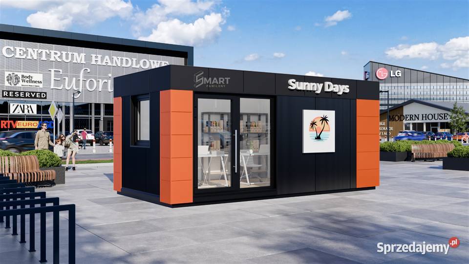 Kontener Biurowy Handlowy Usługowy Pawilon Kiosk dolnośląskie Jelenia Góra