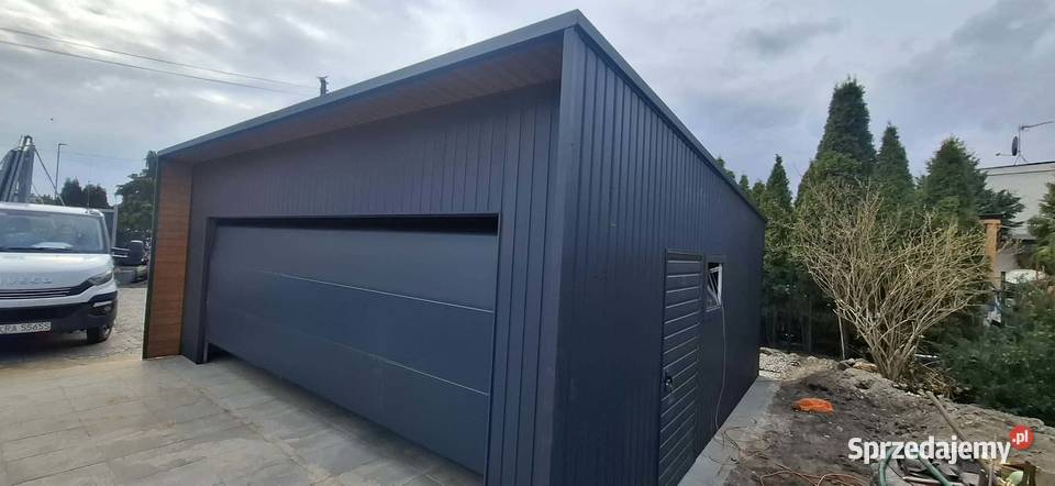 Garaż blaszany 6x6 Dunino