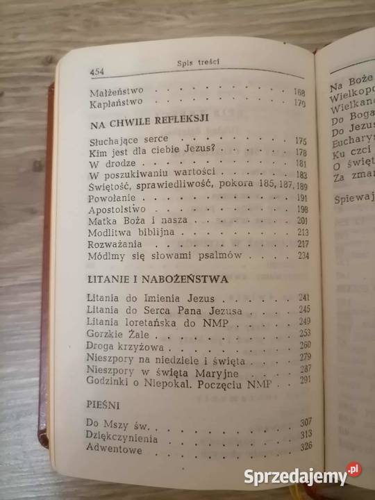 Skarbiec Modlitw i Pieśni 1983 Książki i Podręczniki Wałbrzych