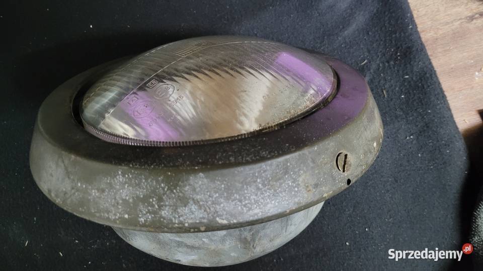 Lampa przednia reflektor przedni Żuk Nysa Syrena Lampy przednie Tuszynek Majoracki
