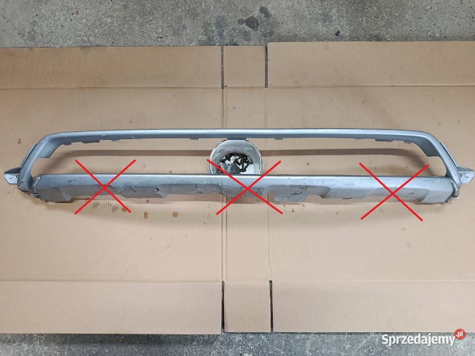 Listwa Kratka Środkowa Zderzaka Przód Renault