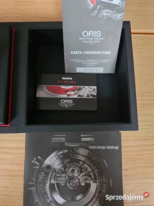 Oris Flight Timer Day Date Pełny Zestaw Full Set mazowieckie Warszawa