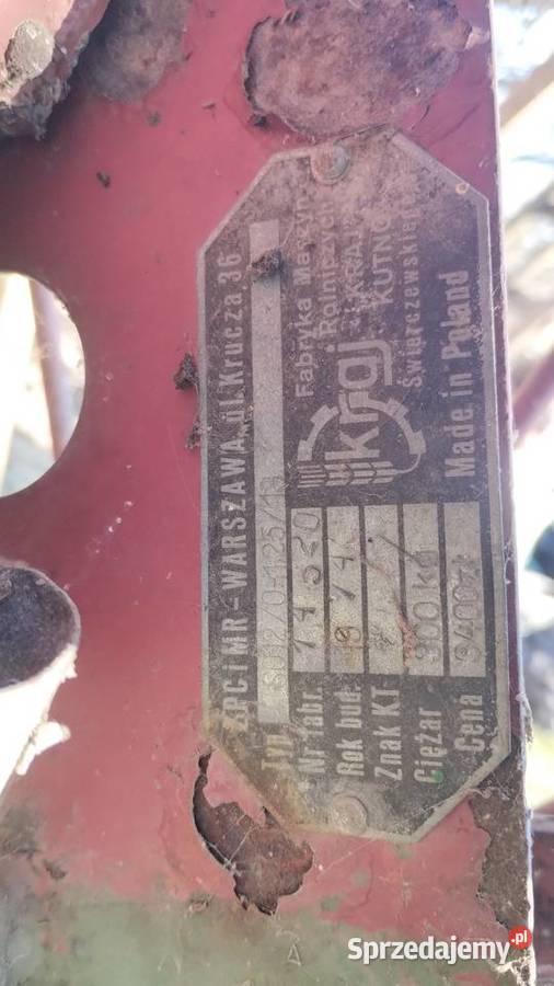 Siewnik konny Siewniki i sadzarki Markowa