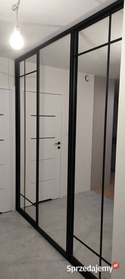 Fronty Przesuwne Loft Czarny Struktura Na Wymiar 265cm Lublin