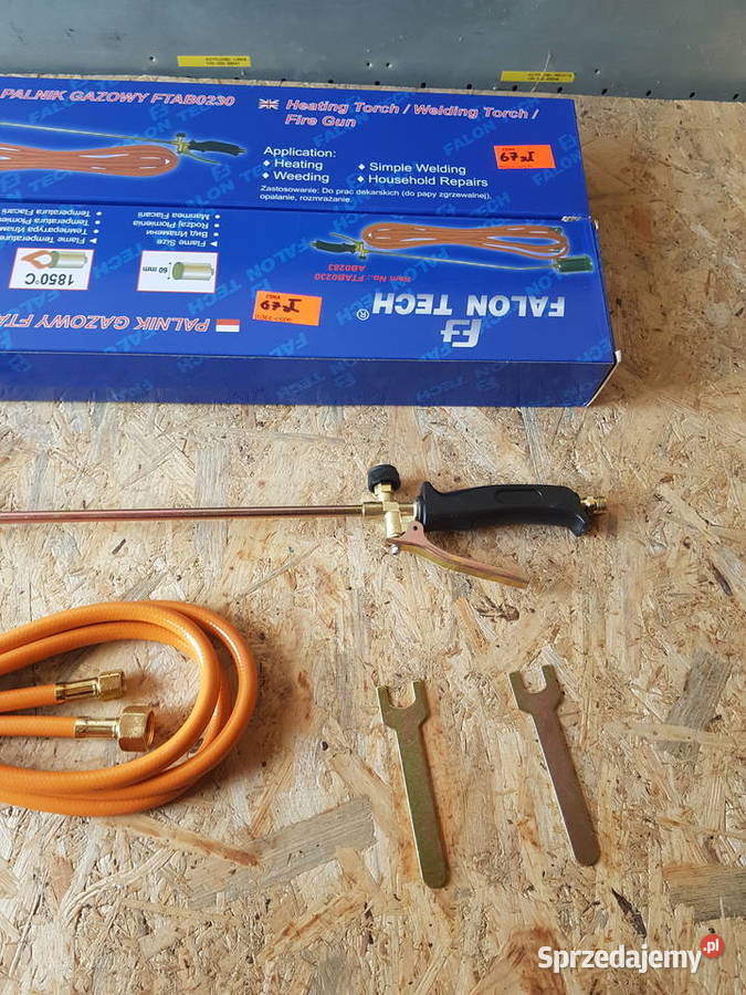 FALON TECH PALNIK GAZOWY DEKARSKI DO PAPY 85 Głogowa sprzedam