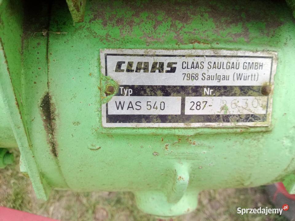 Przegrabiarka przetrząsarka CLAAS wielkopolskie Zajączkowo sprzedam