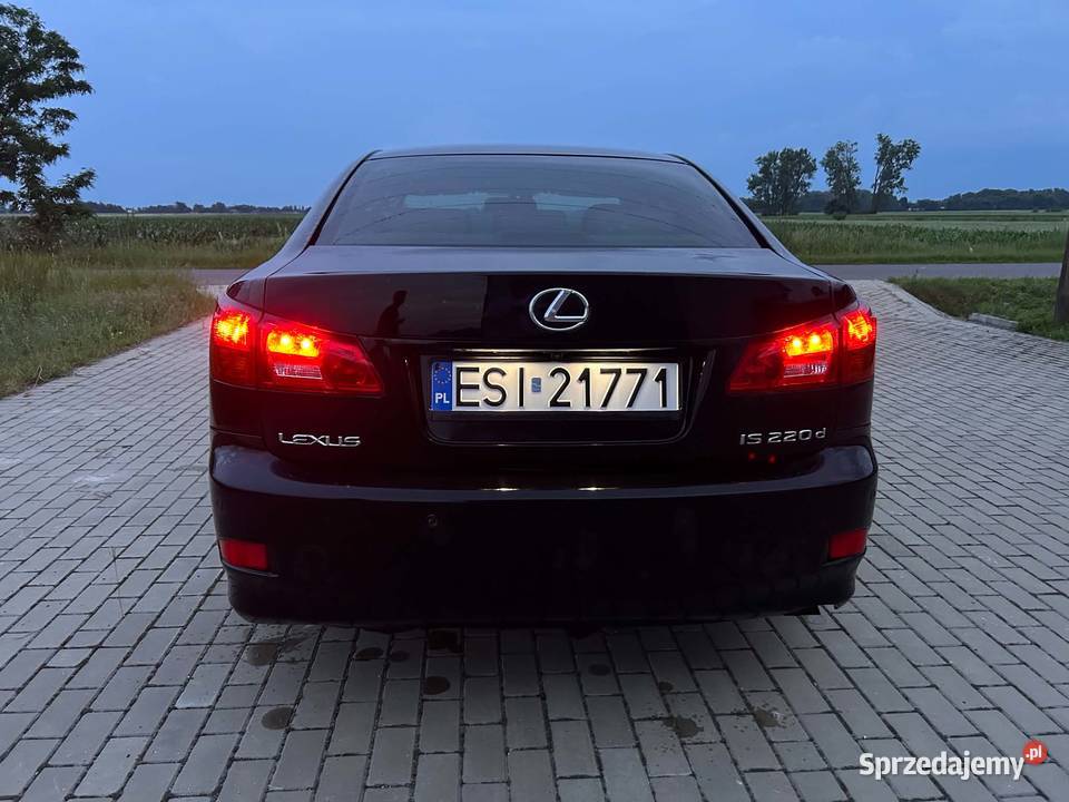 Lexus is 220d zadbany diesel łódzkie Błaszki