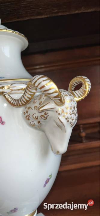 Amfora Furstenberg Germany Ręcznie zdobiona Porcelana i szkło Gdańsk