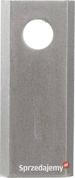 Nożyk kosiarki rotacyjnej lewyprawy 114x48x4 mm Kamionna