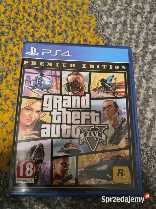 Gra GTA V Grand Theft Auto 5 Premium Edition 4 mazowieckie Głowaczów