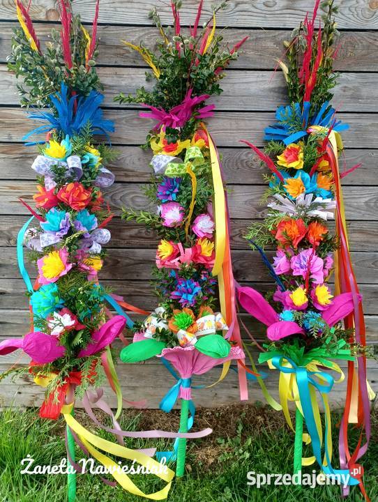 PALMY WIELKANOCNE wysok120 Mszana Dolna