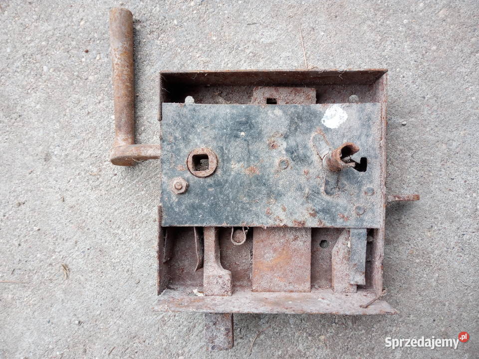 Stary zamek do drzwi Augustów