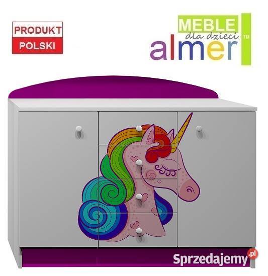 JEDNOROŻEC 14 N12 komoda dziecięca 120x47 w95 Ostrołęka