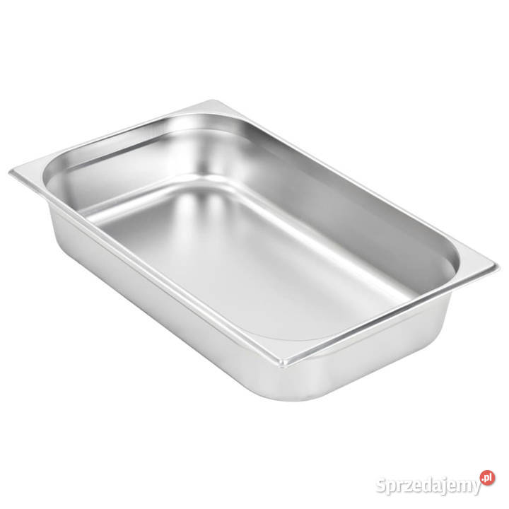 Pojemniki gastronomiczne 4 GN 11 100 mm stal