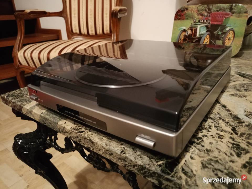 Gramofon SONY J20 z przedwzmacniaczem Drawski Młyn
