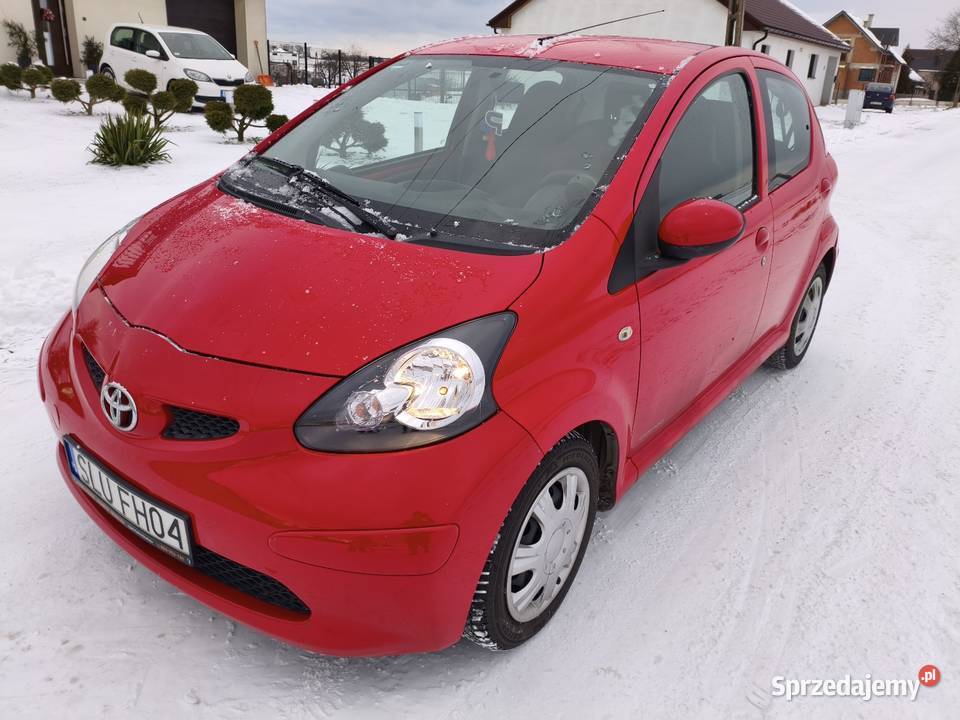 Toyota Aygo nieuszkodzony śląskie Draliny