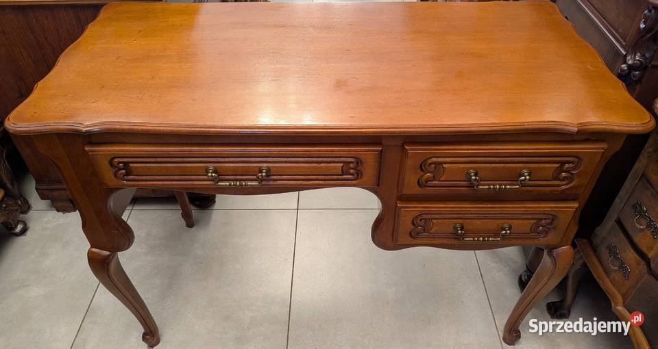Dębowe biurko ludwikowskiesklep Dąbrowa Górnicza śląskie sprzedam